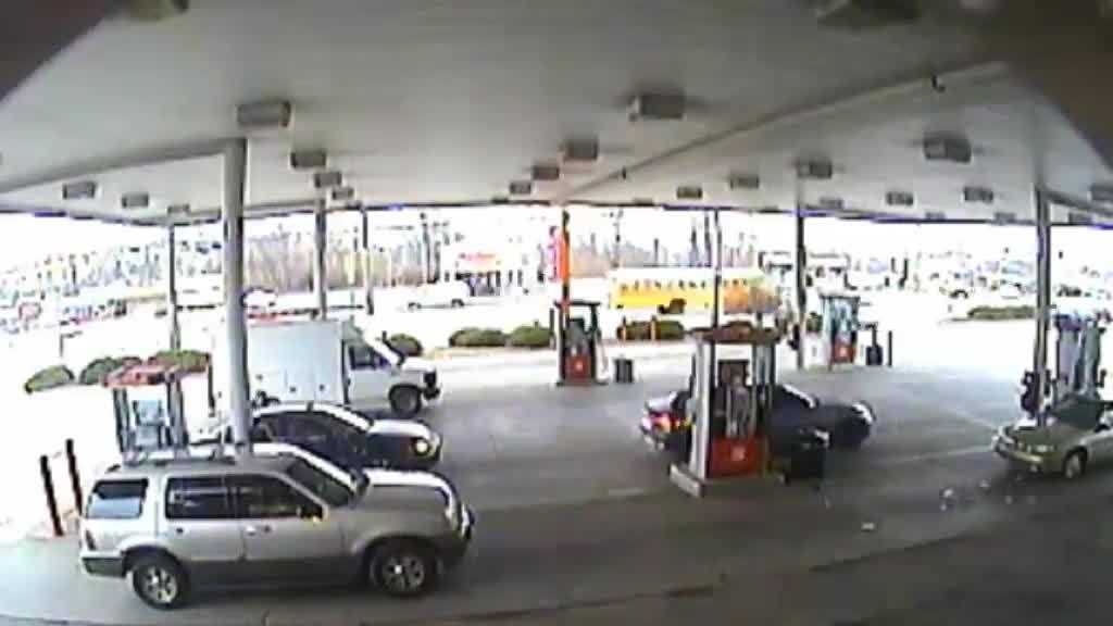 Surveillance video: Vehicle stolen with infant inside