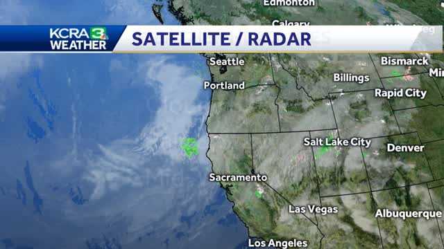 Rain and snow move in to start the work week.