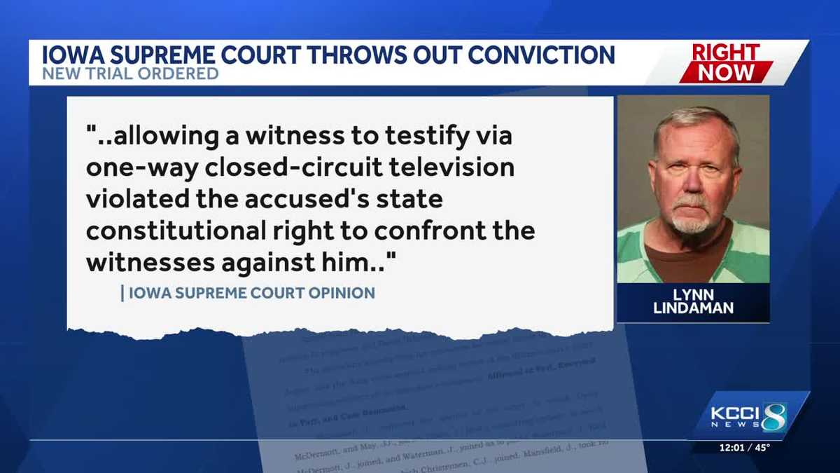 Iowa Supreme Court orders new trial for Lynn Lindaman in Polk County child sexual abuse case