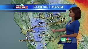 Temps remain warm Monday; Linh details NorCal forecast