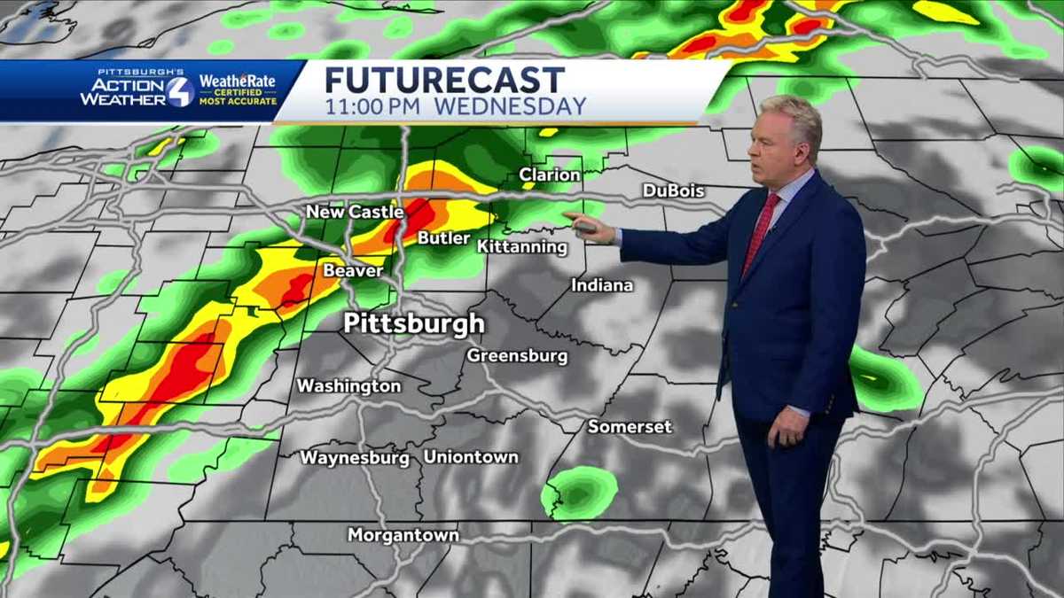 Pittsburgh weather: Temperatures in the upper 70s
