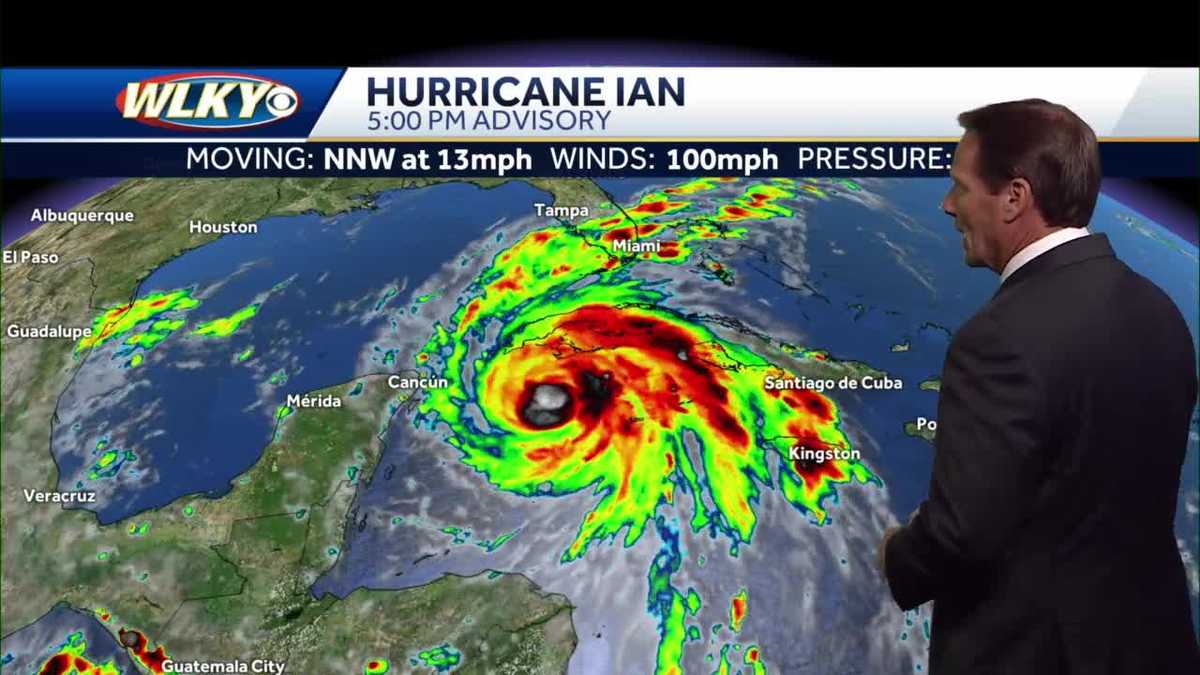Cool weather here and latest on Ian