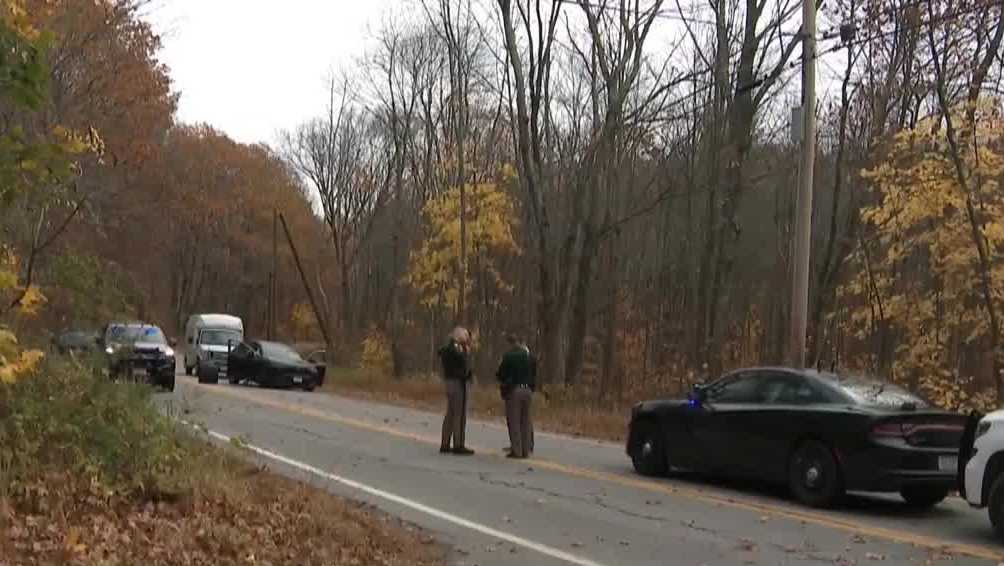 Police chase through several towns ends with arrests of 2 men