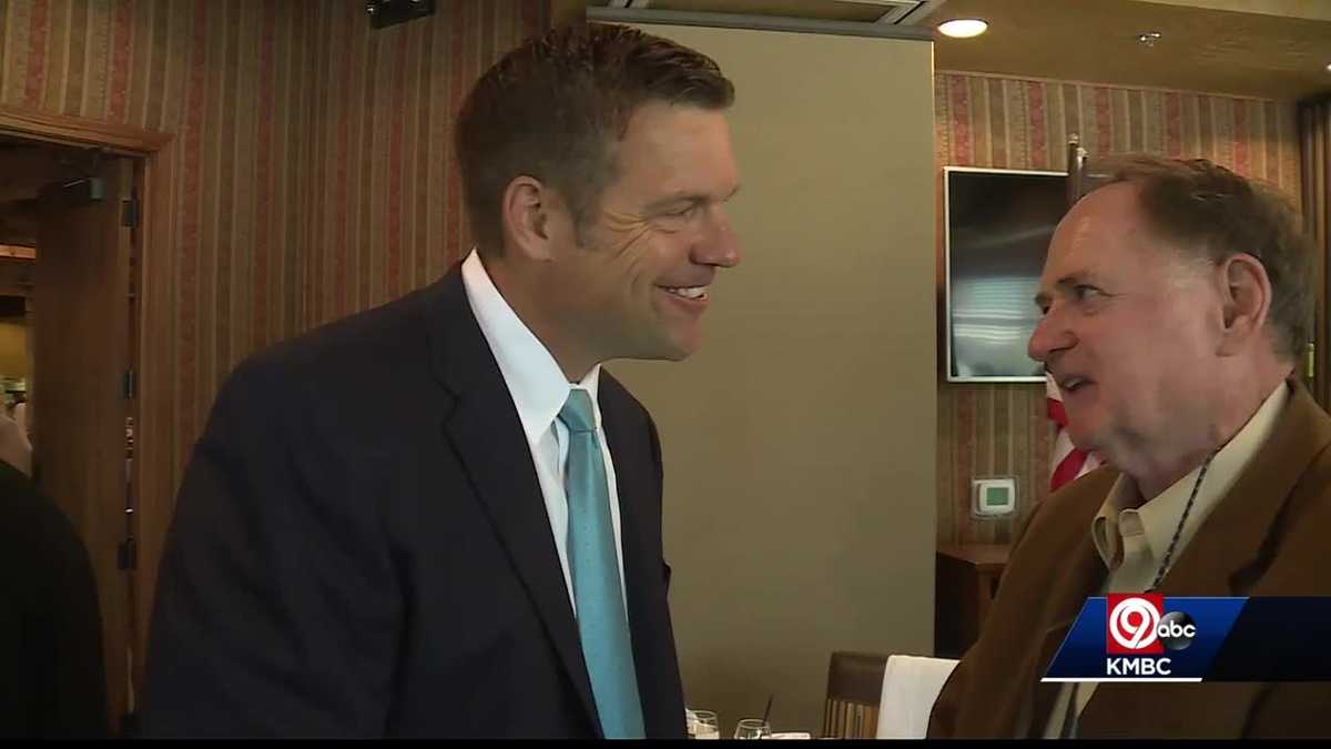 Kris Kobach talks property taxes at Johnson County event