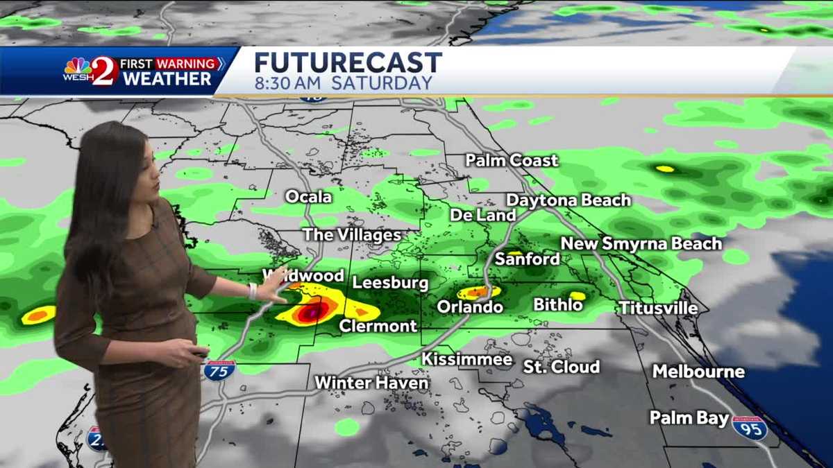 Tracking Elsa Showers For Your Holiday Weekend