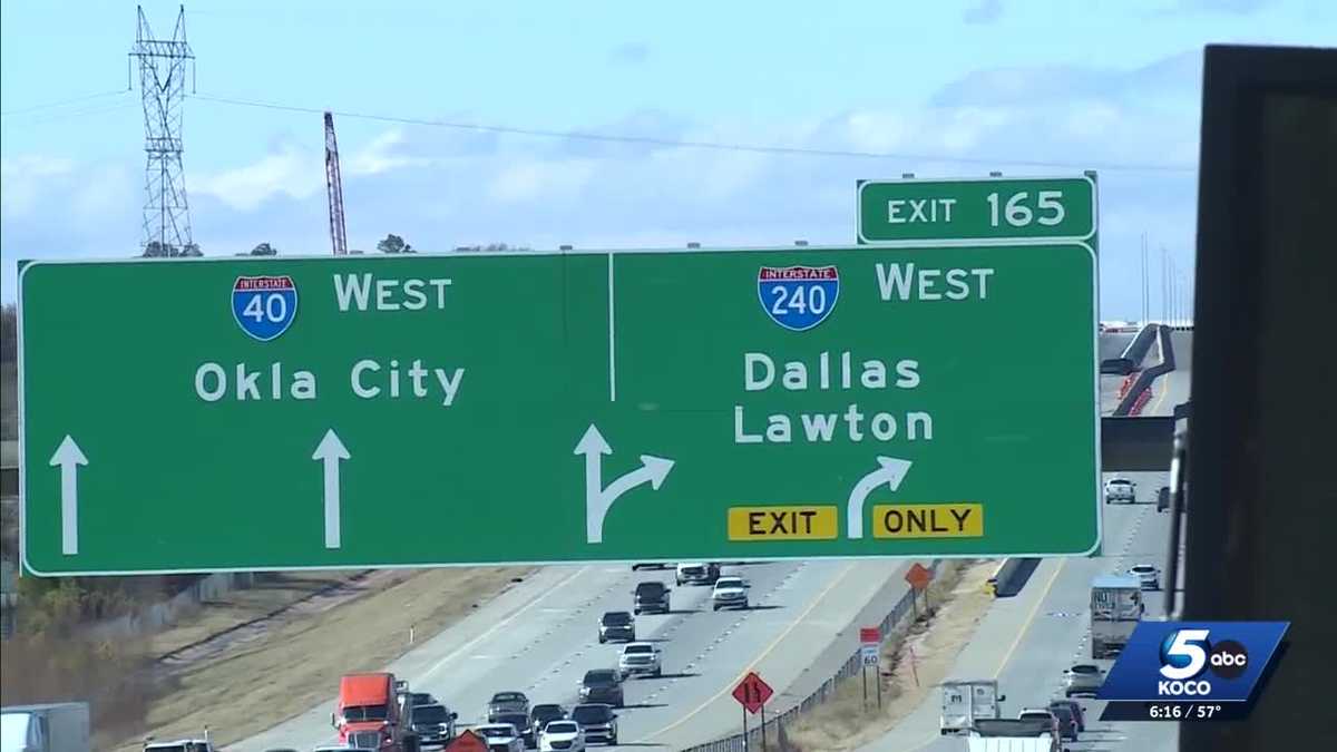 Construction on I-40 in Oklahoma City to cause weekend delays