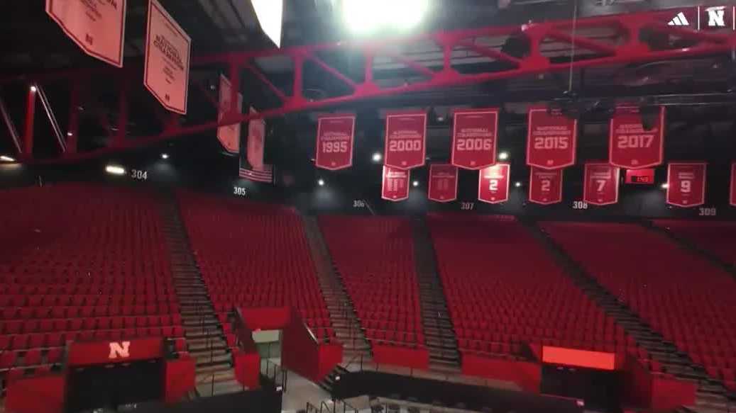 Nebraska volleyball fans react to newly renovated Devaney Center