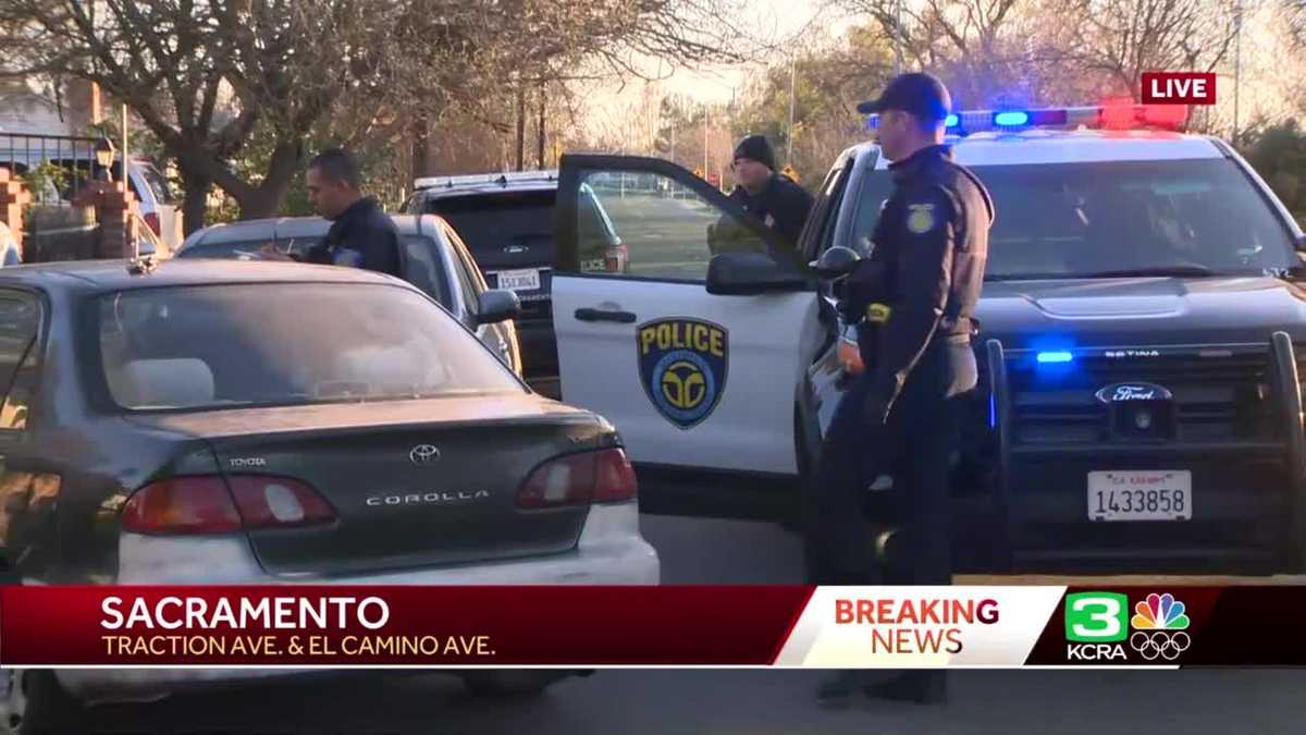 Sacramento police search for driver who led officers on chase in stolen car