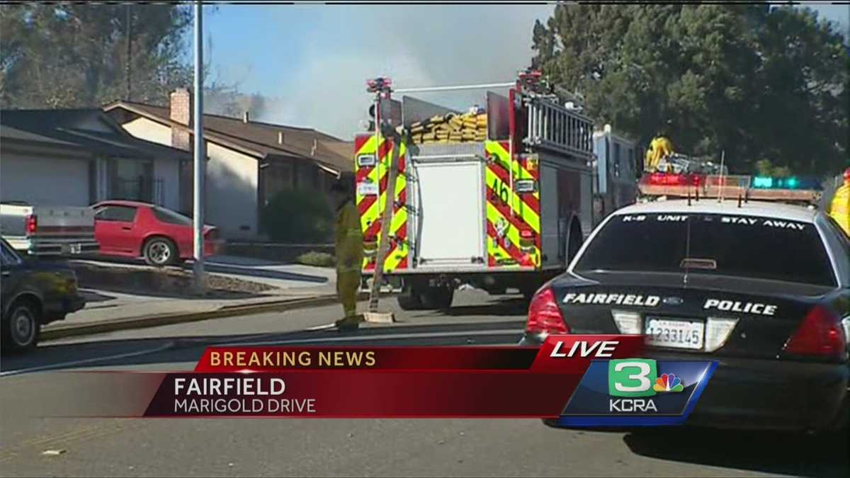 2 homes destroyed in Fairfield fire