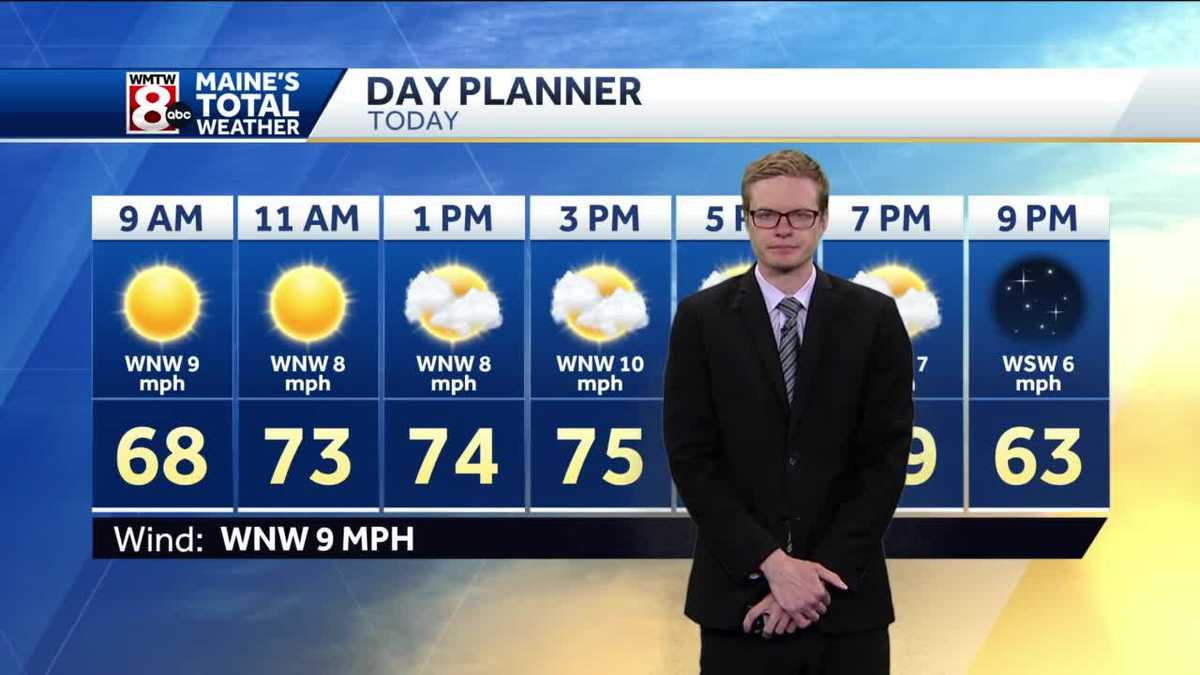 Early summer like warmth today
