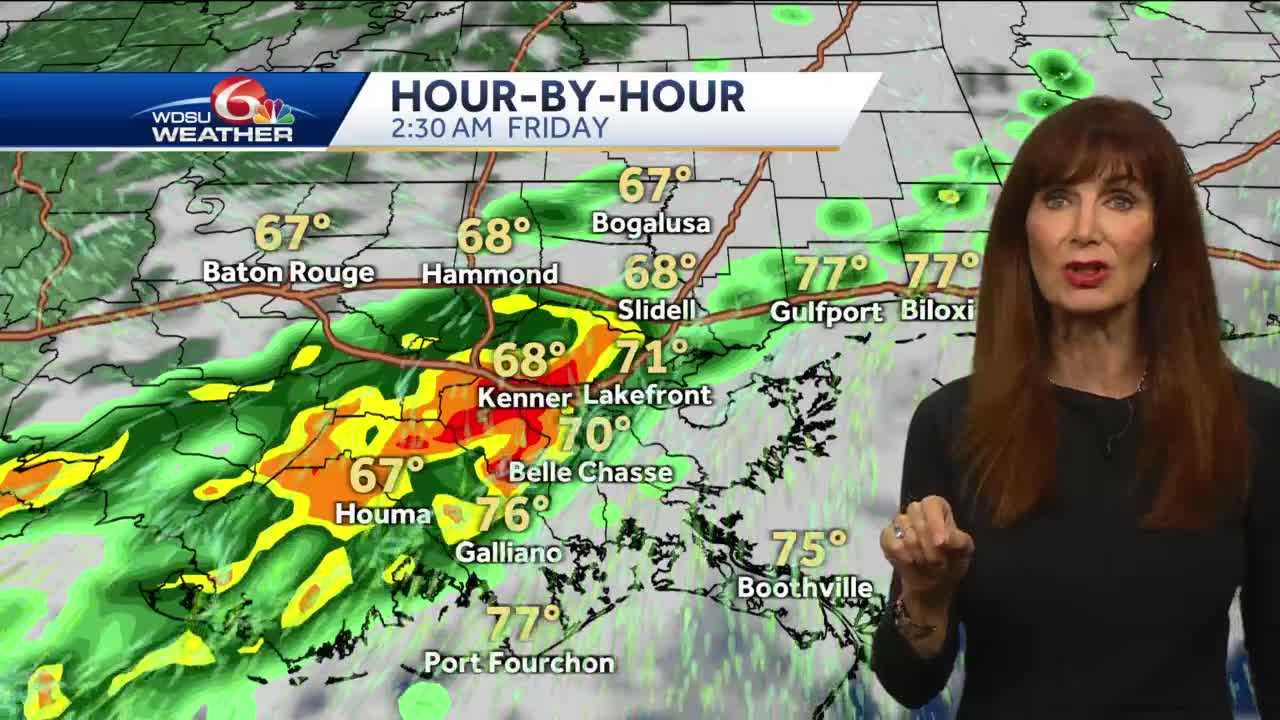 Rain And Storm Chances Increase Friday Morning