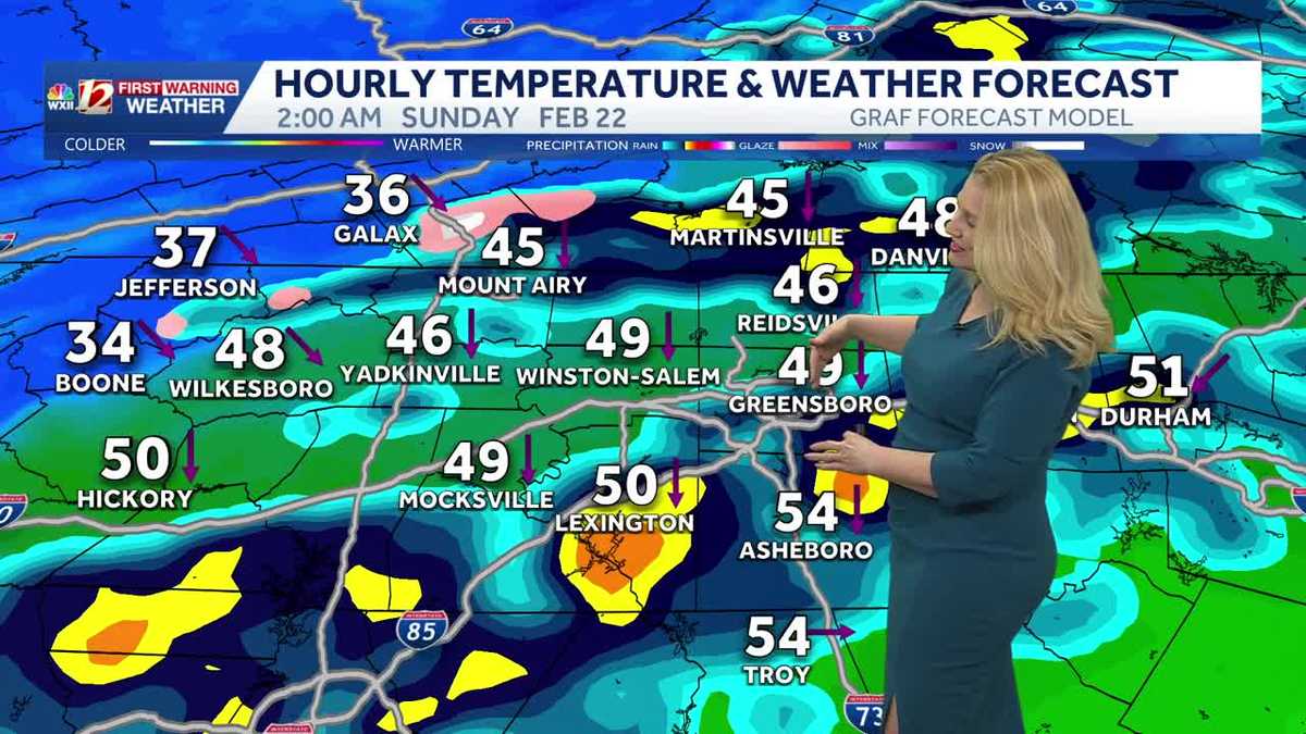 Cold and blustery Sunday | Snow in North Carolina is likely, winter alerts in the Mountains