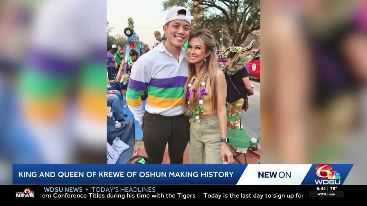 Asian American king and queen to make history at Krewe of Oshun parade