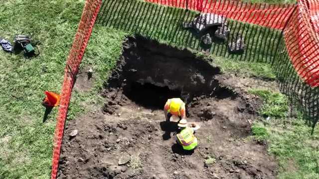 'It's like a treasure chest that's hidden from us': 1860s underground beer cave unearthed in Iowa - Vimarsana News