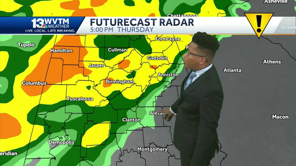Alabama's forecast: Warm, humid and isolated storms possible