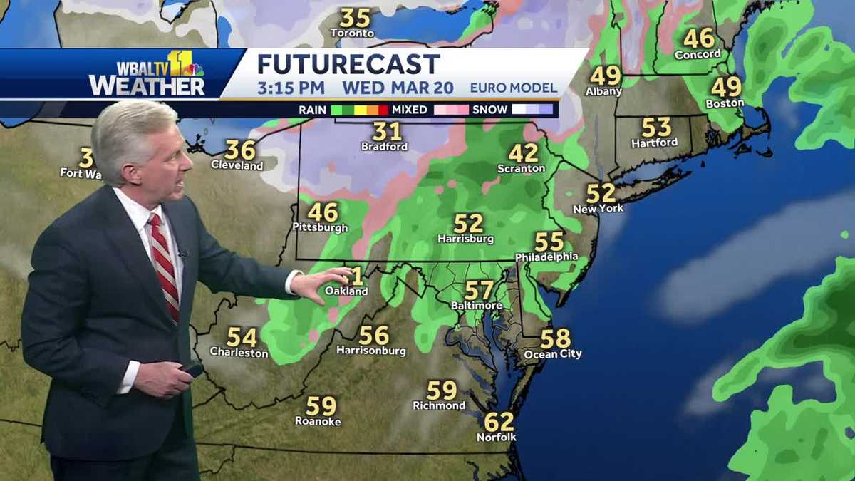 Chilly and breezy this week