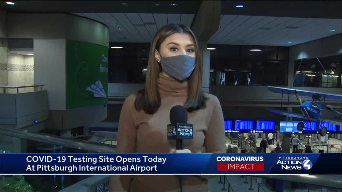 COVID19 testing site opens today at Pittsburgh International Airport