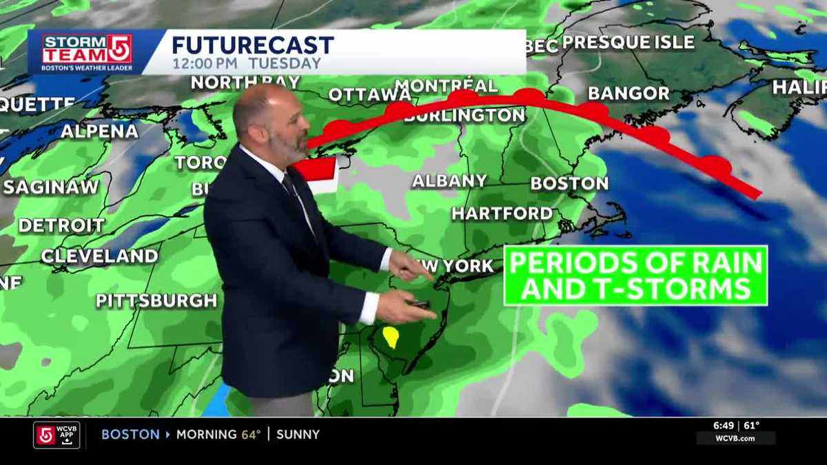  Summery Sunday, midweek rain brings Impact Weather