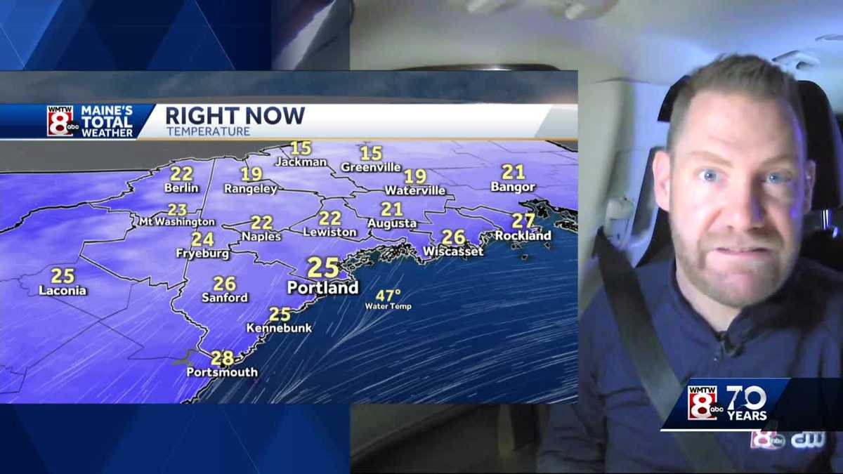 Today's 5AM forecast update