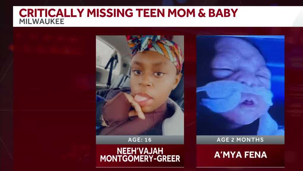 MISSING TEENAGE MOM AND BABY: Milwaukee police seeking community's help