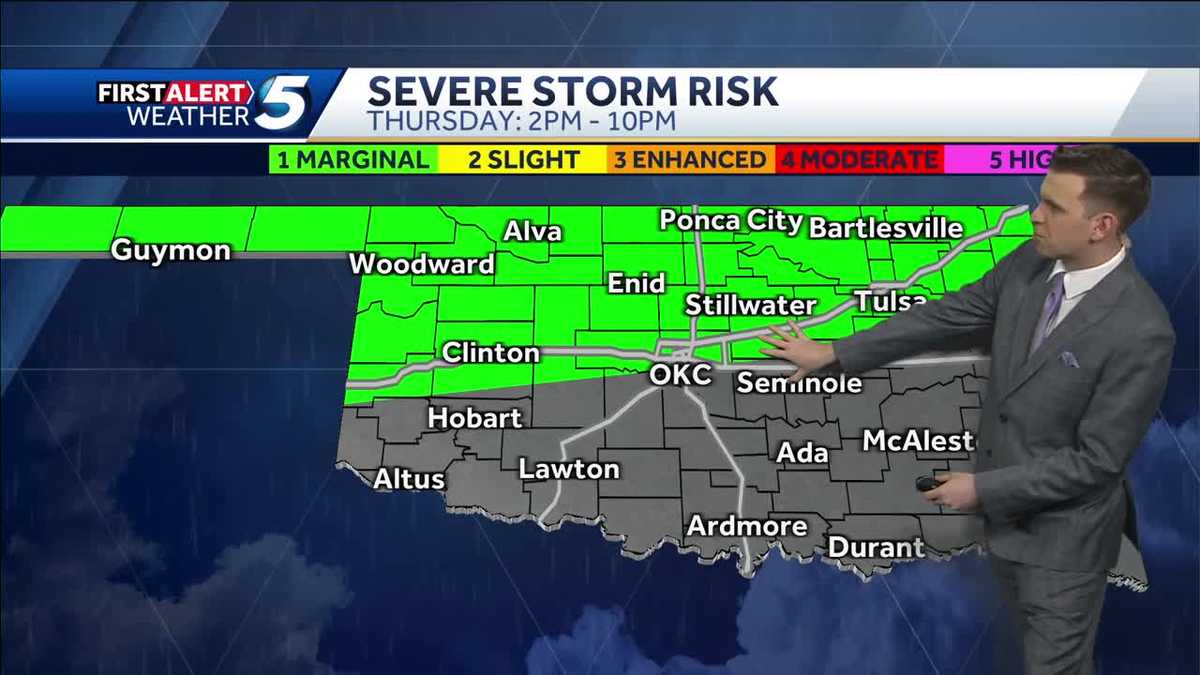FORECAST: Storms Possible Later Today - KOCO