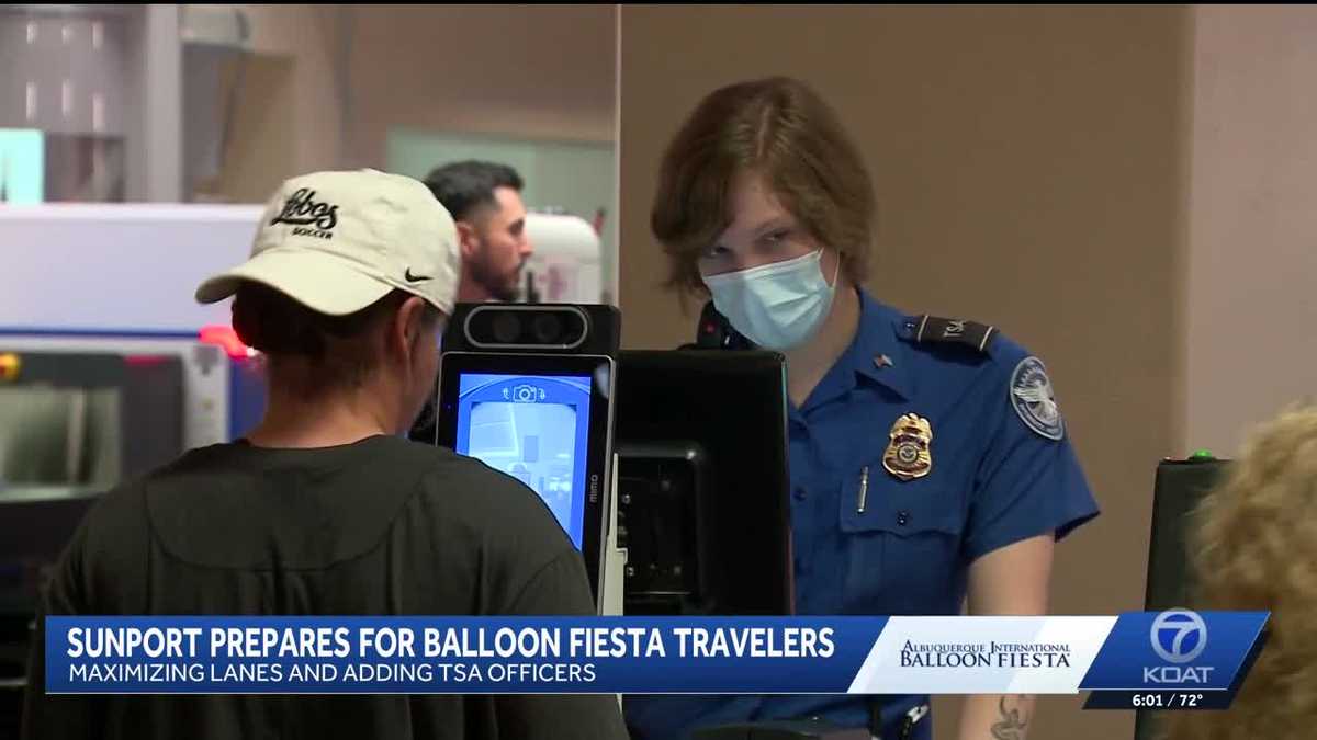 ABQ Sunport prepares for Balloon Fiesta travel surge - KOAT