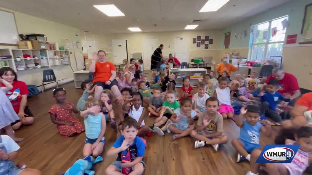 WMUR's Kevin Skarupa visits KinderCare in Nashua