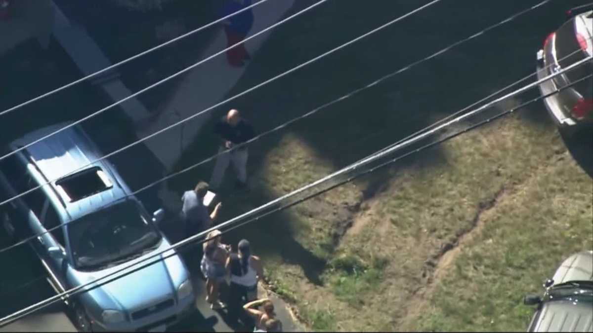 Police chase ends in Brockton family’s front yard