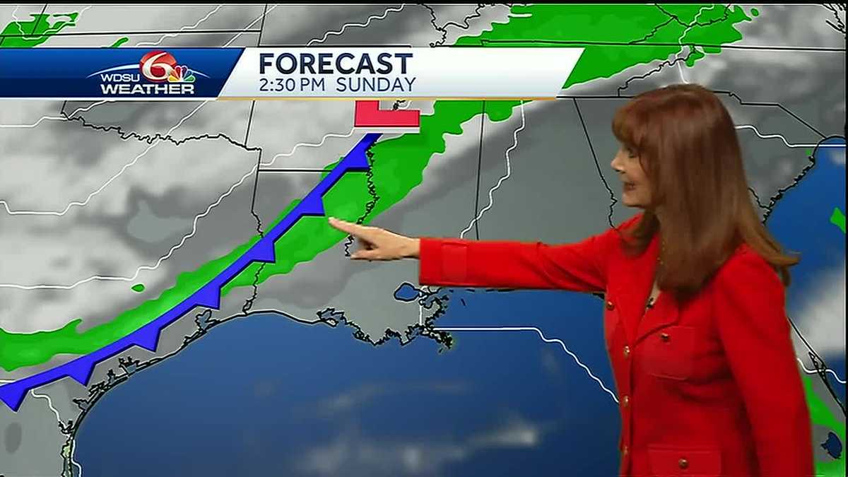 Couple of cold fronts in sight