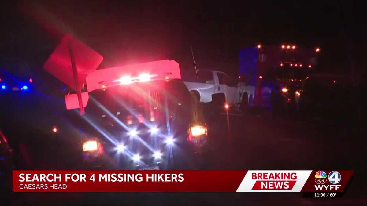 3 children, 1 adult missing after going hiking at Caesars Head State Park