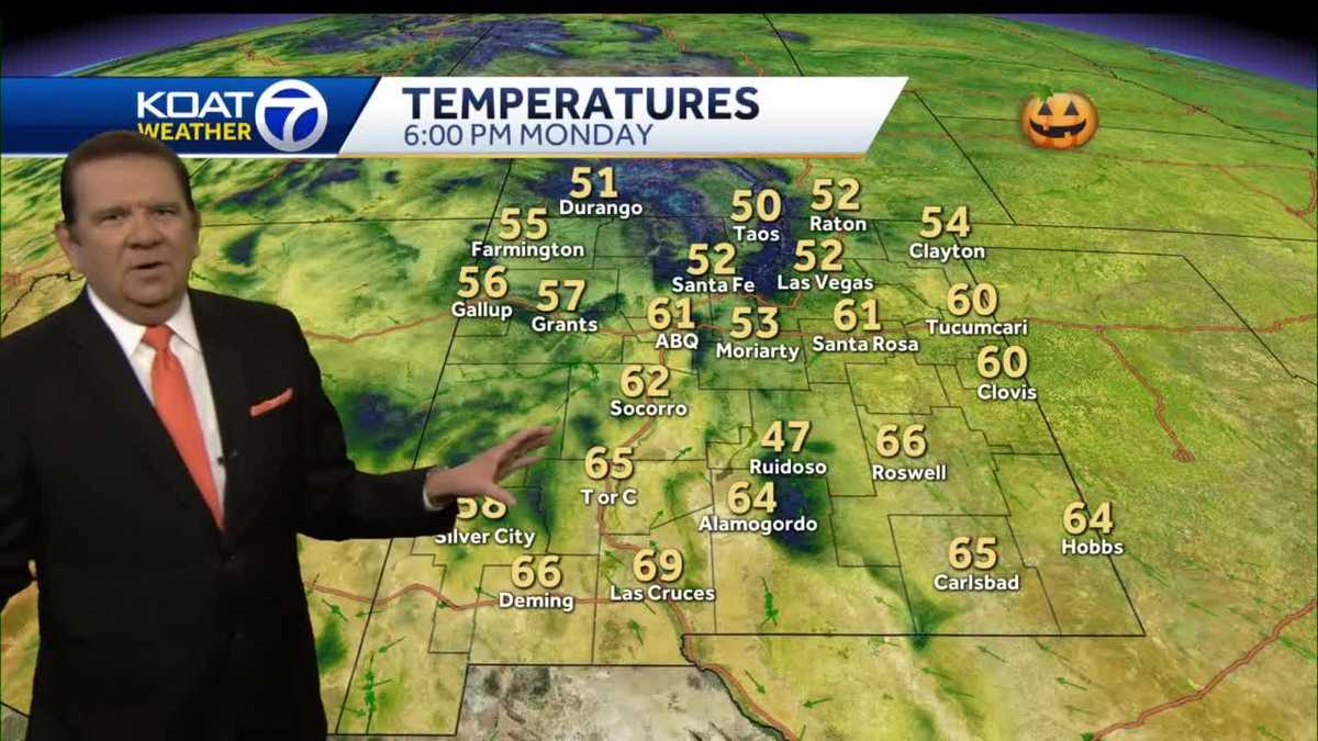 Mild temps until cold front moves in this week