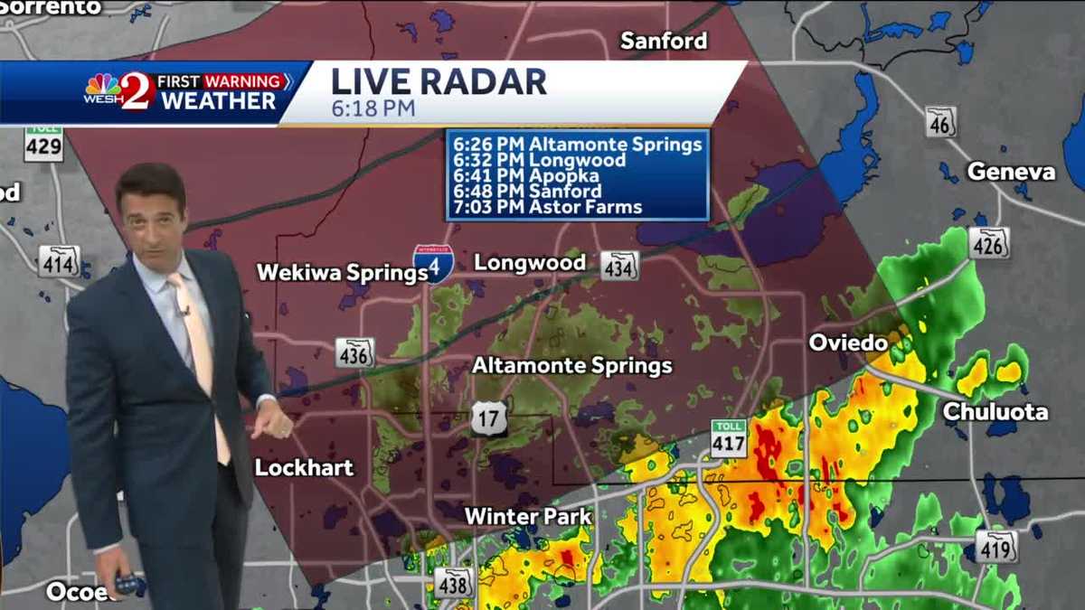 More heavy rain and storms expected Tuesday!