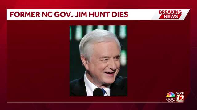 NC leaders react to death of former Gov. Jim Hunt