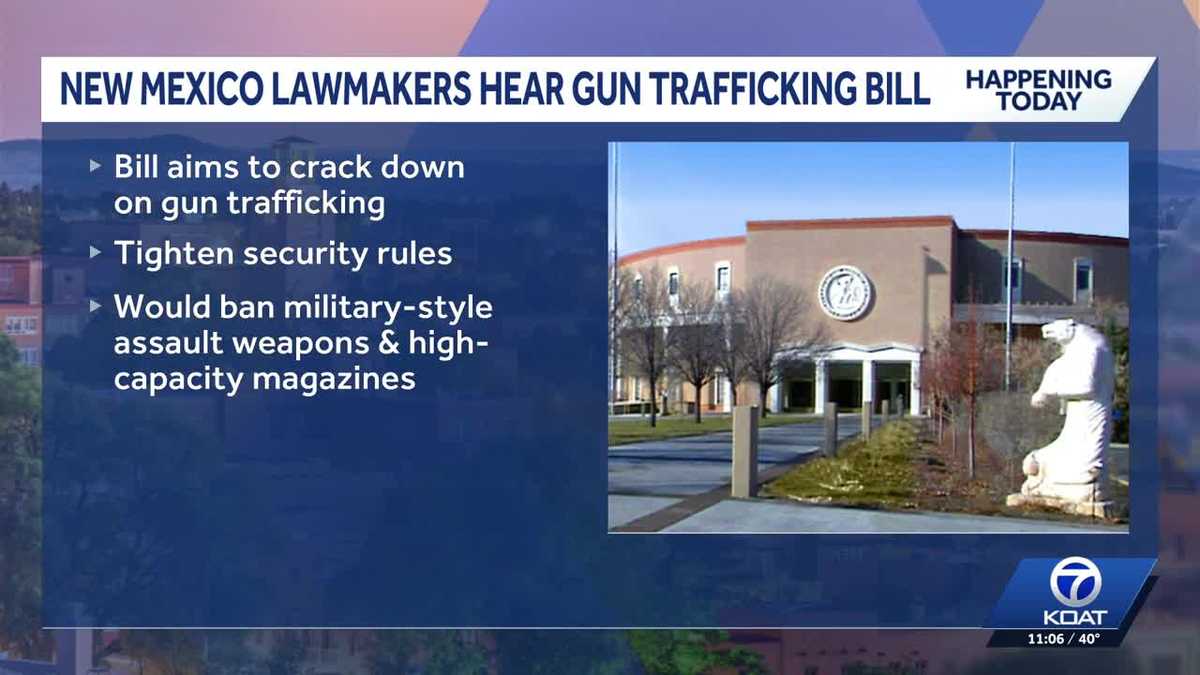 New Mexico lawmakers to review gun bill in senate committee