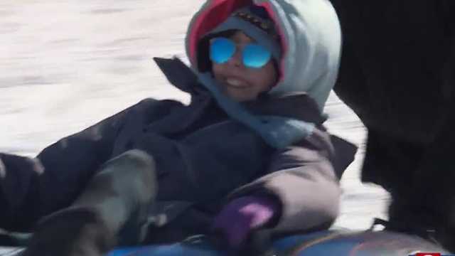 Olathe teen, Harper Claar, goes sledding on hill named for her - Vimarsana News