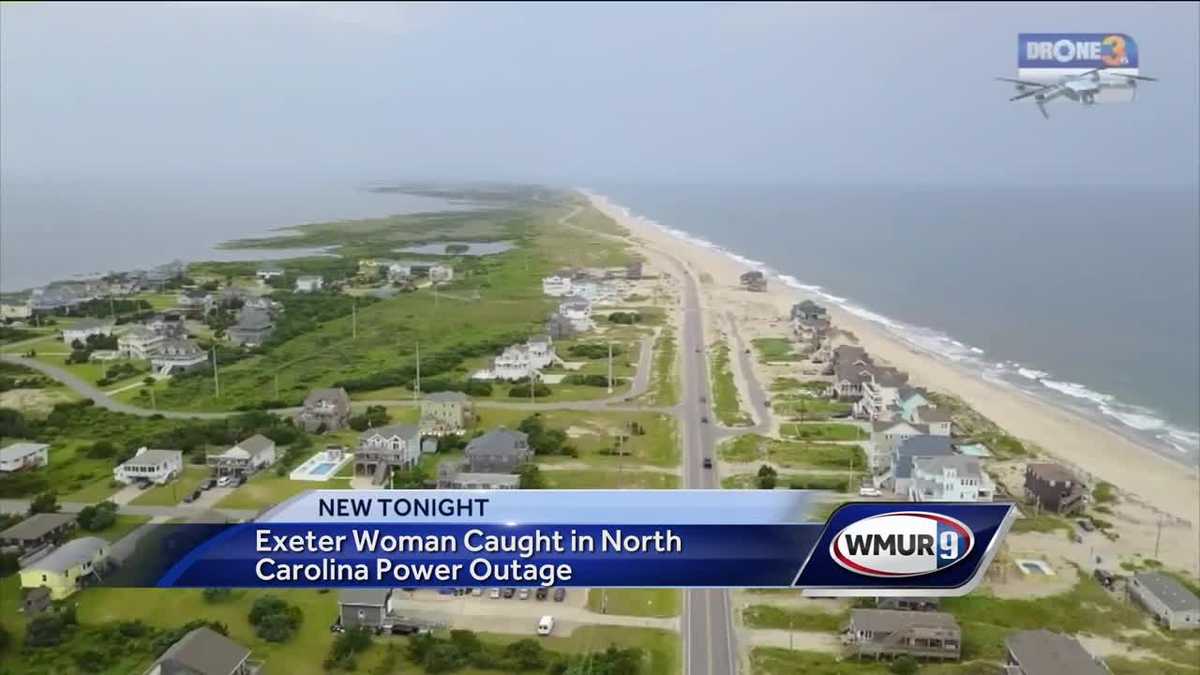NH woman caught in North Carolina power outage