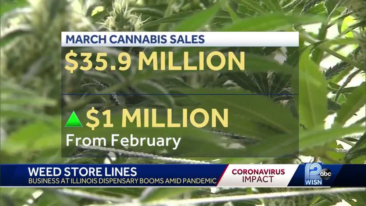 Illinois recreational marijuana sales up during pandemic