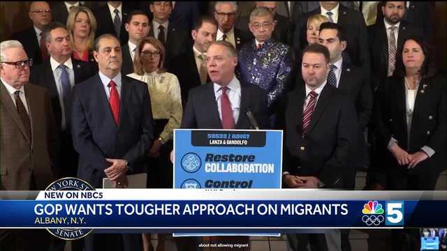 New York Republicans call for tougher approach on migrants - Vimarsana News