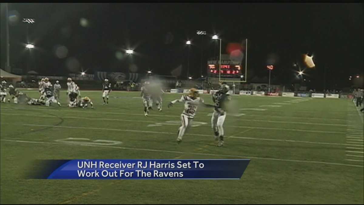 UNH great RJ Harris to work out for the Ravens