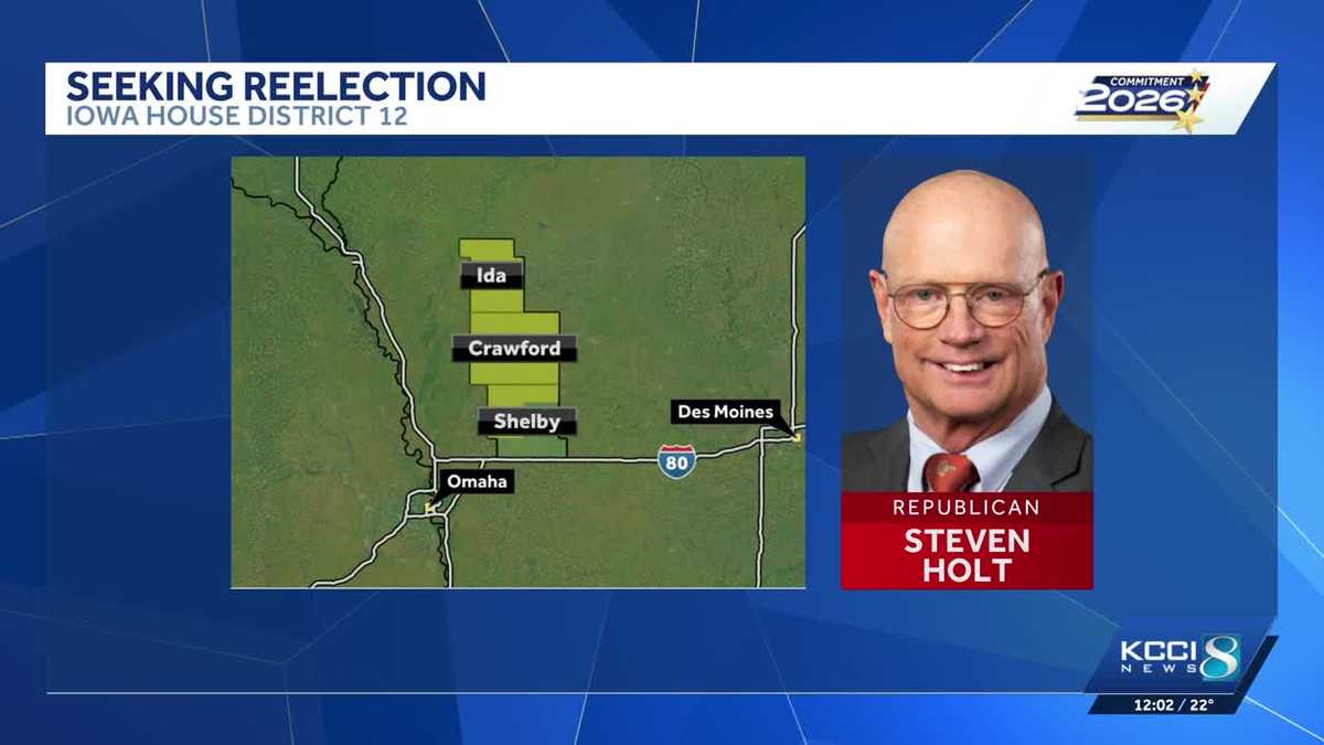 Iowa State Rep. Steven Holt announces reelection bid