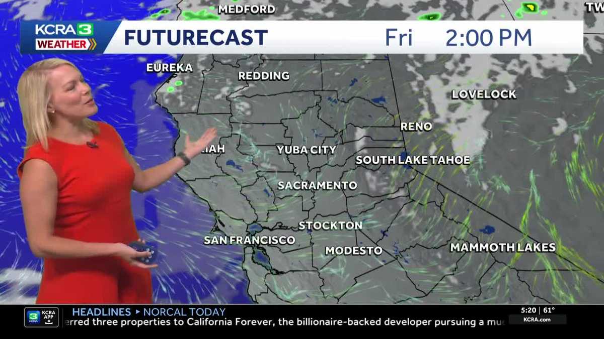 Friday NorCal Forecast: Brighter & Warmer for Labor Day Weekend