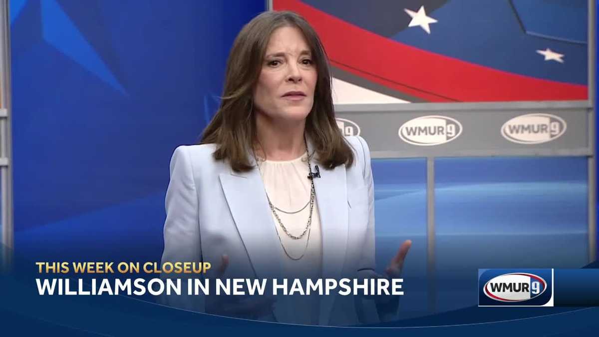 CloseUp Williamson says Trump, Hunter Biden legal dramas distract from