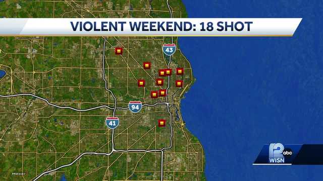 Milwaukee violent weekend: 18 people shot in separate incidents, four dead - Vimarsana News