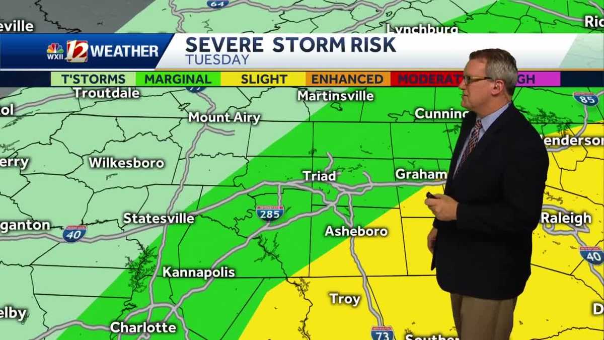 WATCH: Wetter pattern may include storms