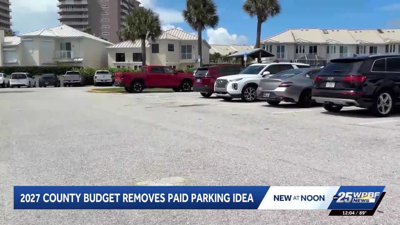 County commissioners to approve budget removing paid parking proposal at beaches
