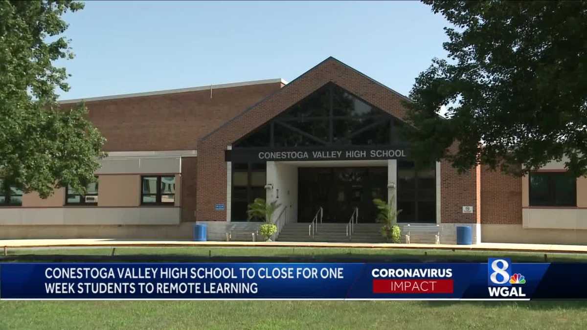 CONESTOGA VALLEY HIGH SCHOOL to close next week due to COVID19