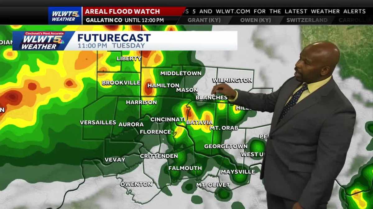 Downpours And A Flood Threat Cincinnati