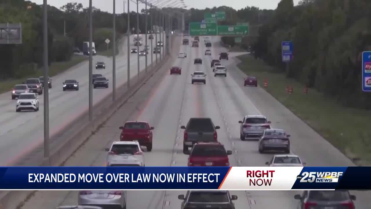 New Move Over Law Takes Effect Across Florida