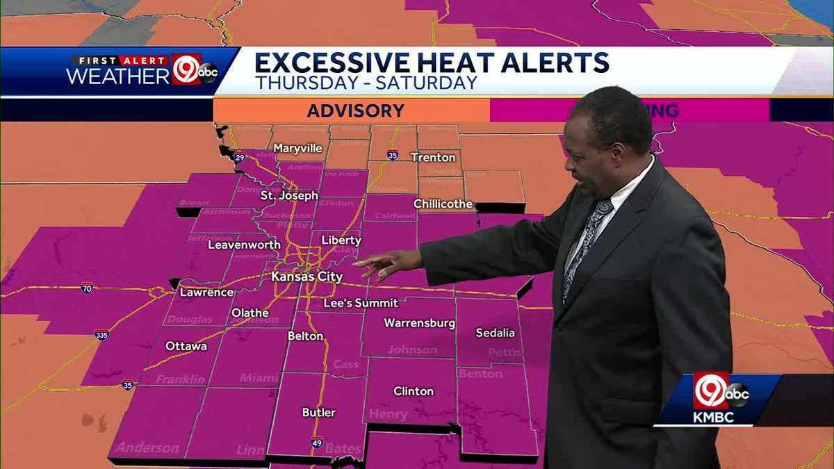 Dangerous heat expected into the weekend