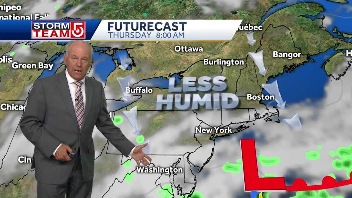 Video: Rain to linger into Wednesday morning